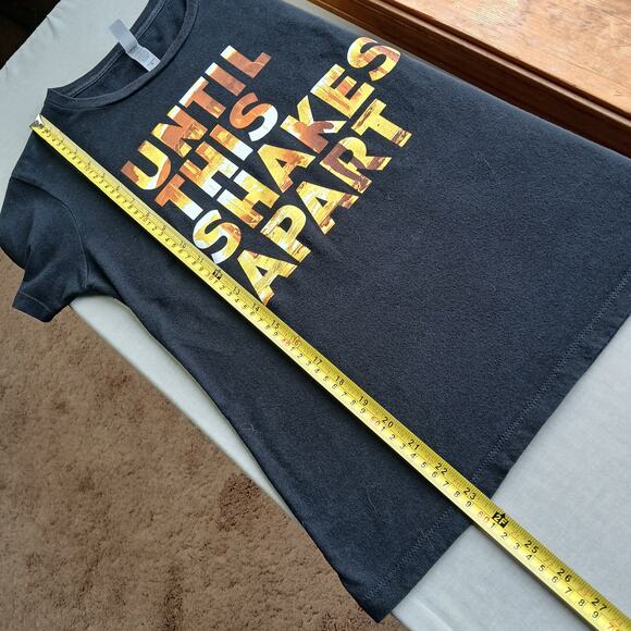 Five Iron Frenzy Until This Shakes Apart Album Cover T-Shirt Black Med NL FIF - Picture 11 of 11